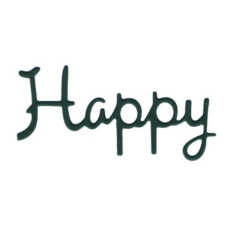 Happy fathers day text Silhouette cardboard cutout