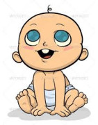 Baby greeting cards