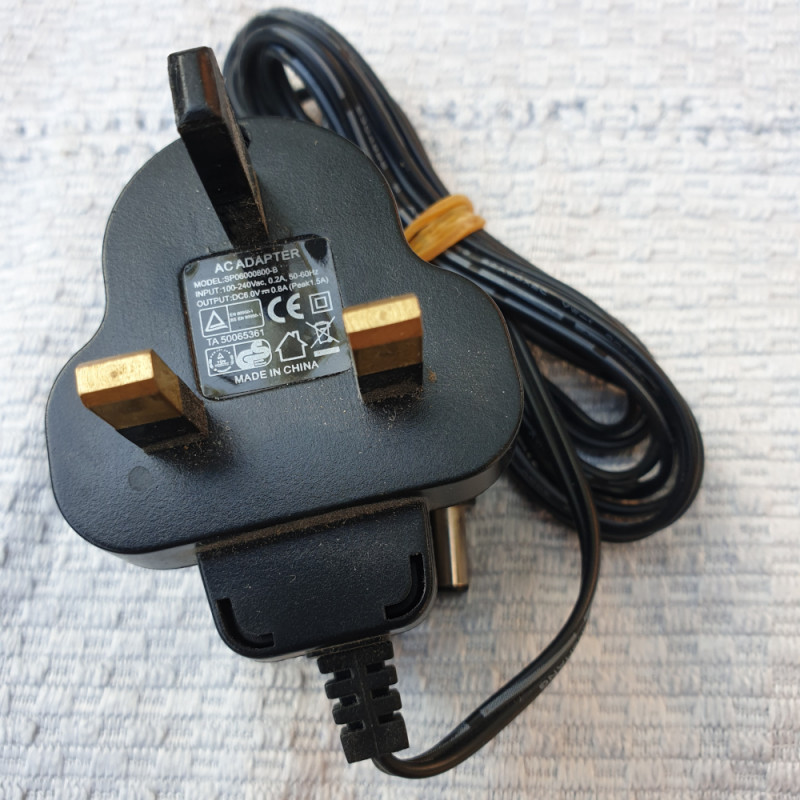 Modle No SP06000800-B Power Adapter