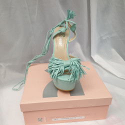 Shoes by Koi - Mint Green Slingback with calf straps