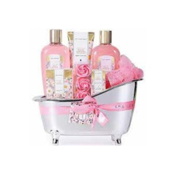 Luxury Daisy Dreams Spa 8 Piece Bathtub Gift Set