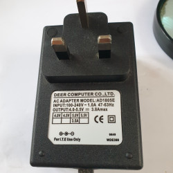 copy of Switching Power Adapter Model No:  AW-0980-BS