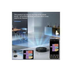 Trifo Robot Vacuum Cleaner Lucy with 3D-SLAM Navigation