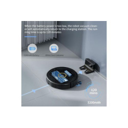 Trifo Robot Vacuum Cleaner Lucy with 3D-SLAM Navigation