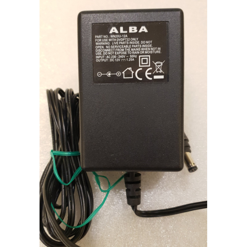 ALBA Power Adaptor Model WN20U-12A